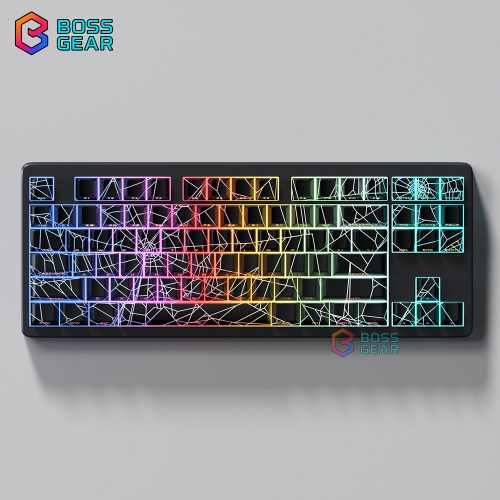 Bộ Keycap Mạng Nhện, Xuyên LED , Có Thể Lắp Được Cho Hầu Hết Bàn Phím Cơ!