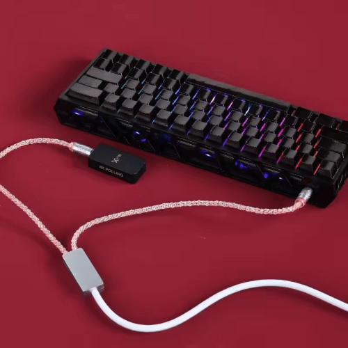 Alternative view of Dây Cáp Custom LED USB-A Ra 2 Type-C Hỗ Trợ 8K Polling Rate – Tăng Tốc Độ Phản Hồi Cho Game Thủ